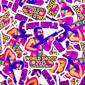 Conners PCC & MR 2025 World Shoot Sticker